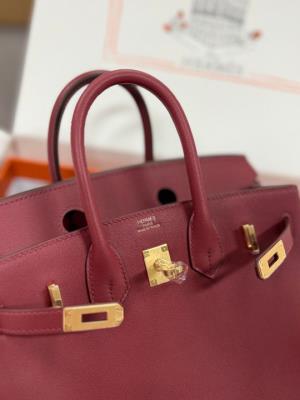 wholesale quality hermes birkin 25 swift bordeaux